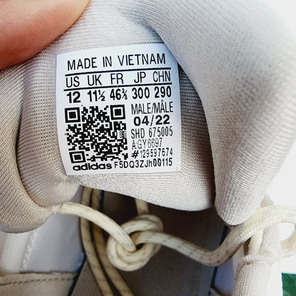 New Adidas Originals ZX 22 Boost Running Shoes Sneakers - Cream White GY6697 12 main image 9